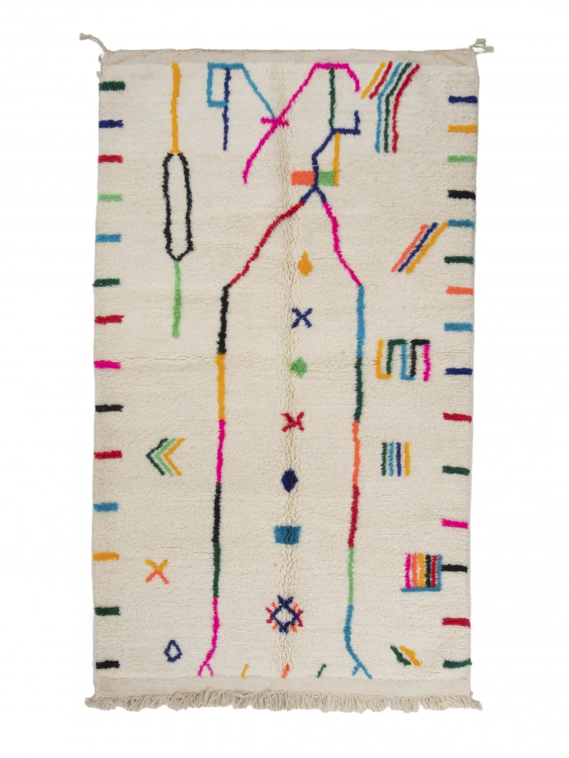 Kilim Marocký Berberský koberec Azilal 260 x 150 cm
