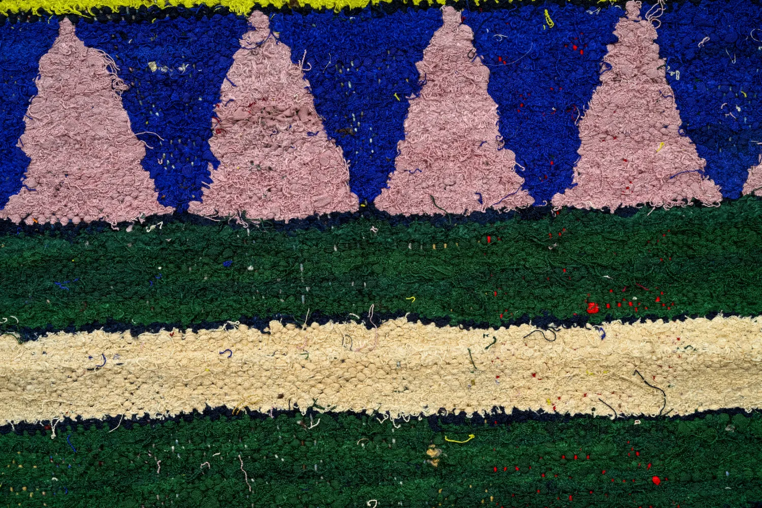 Marocký Berberský koberec Boucherouite 170 x 255 cm