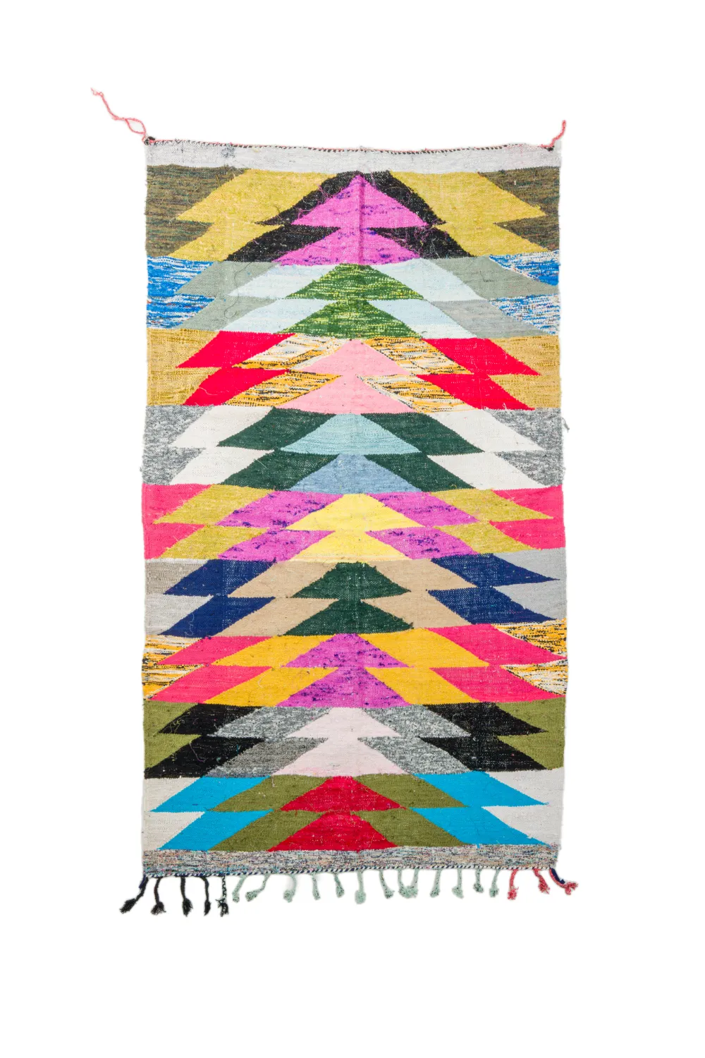 Marocký Berberský koberec Boucherouite 155 x 255 cm