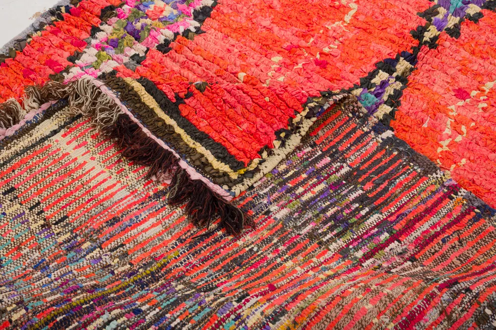 Marocký Berberský koberec Boucherouite 360 x 170 cm