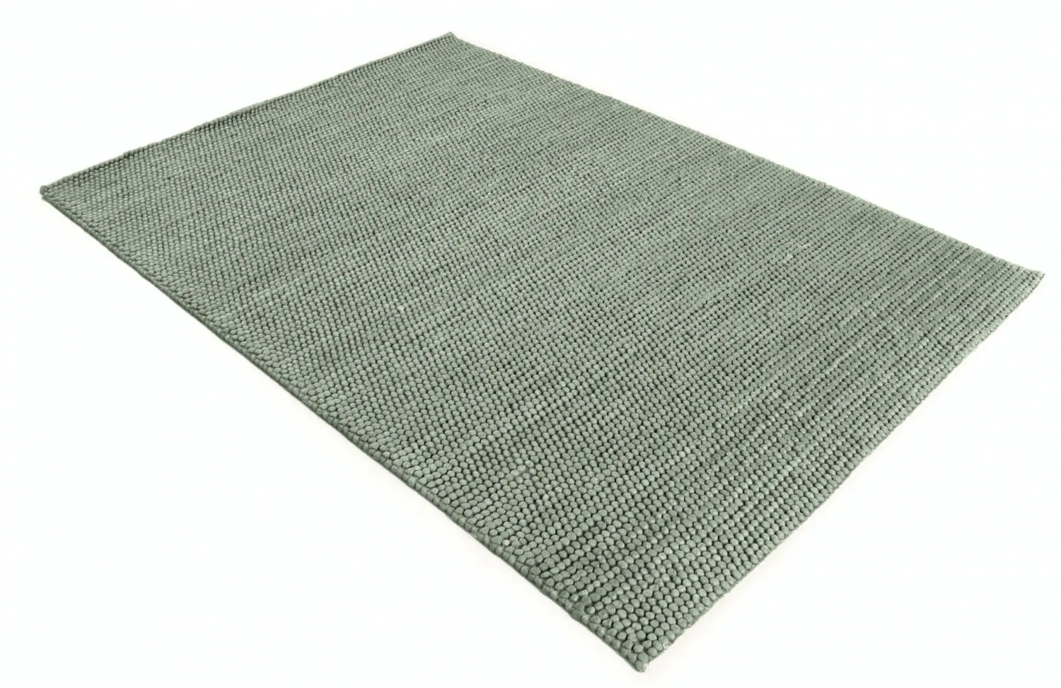 Vlněný koberec - Avafors Wool Bubble (šedá/zelená)