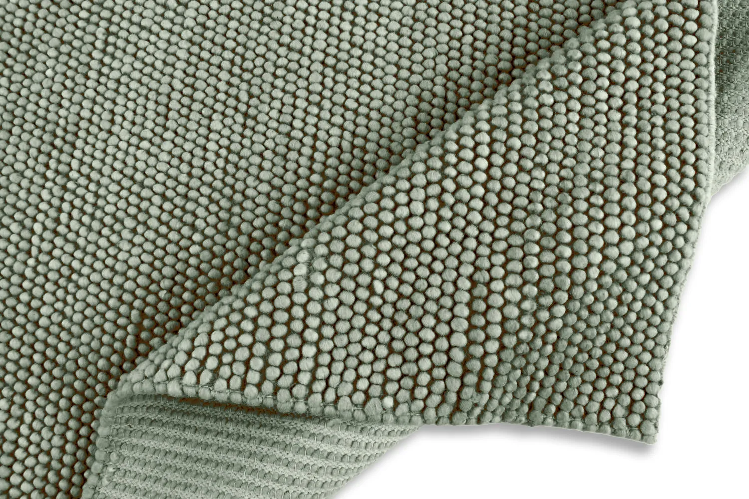 Vlněný koberec - Avafors Wool Bubble (šedá/zelená)