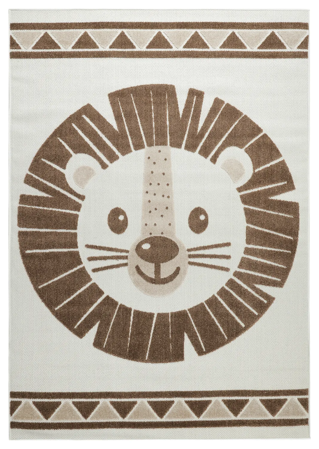Dětský Koberec - Kind Lion (krémová/hnědá)