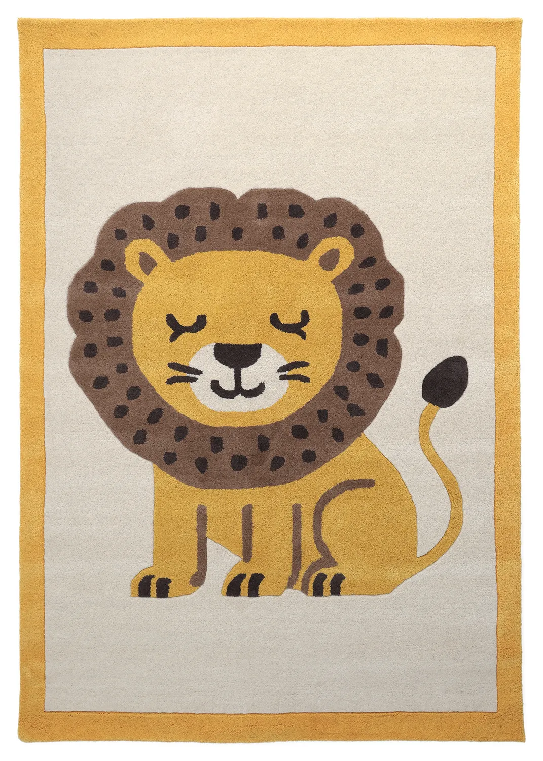 Dětský Koberec - Lion Hand Tufted Wool Premium (béžová/multi)