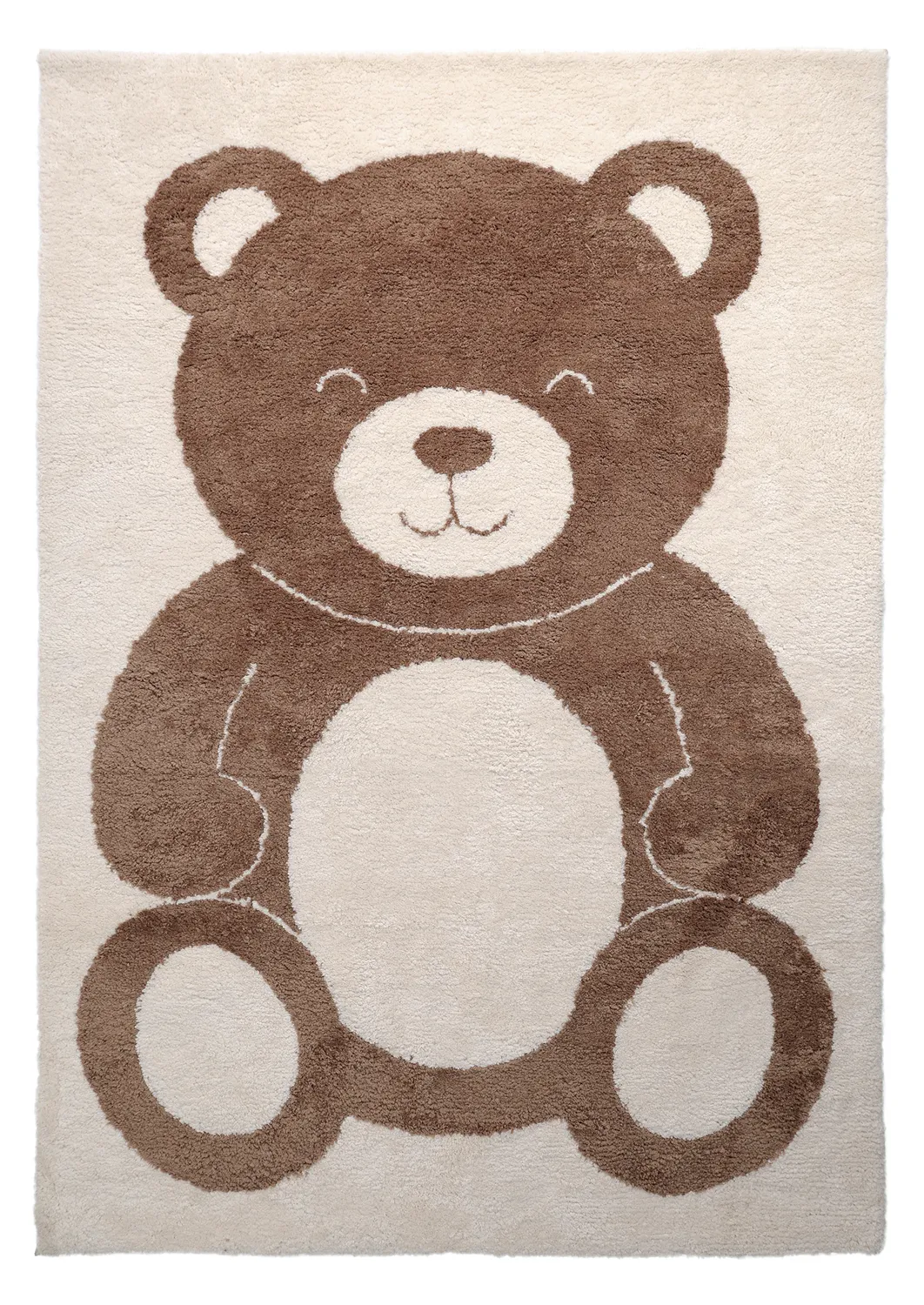 Dětský Koberec - Soft Teddybear (krémová/hnědá)