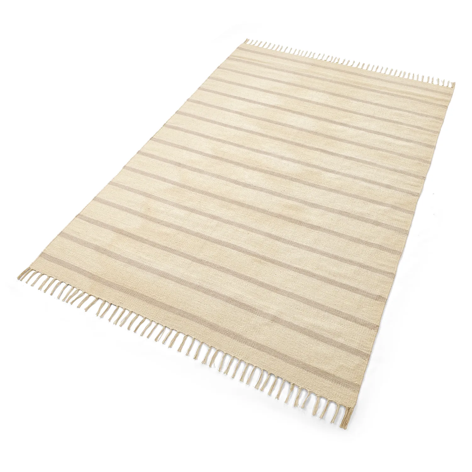 Bavlněný koberec - Helle (offwhite/šedá)