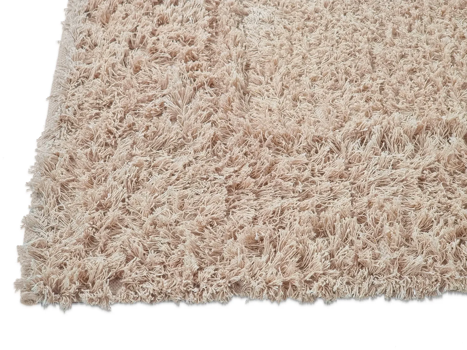Shaggy koberce - Aline Natural Cotton Shaggy (béžová)