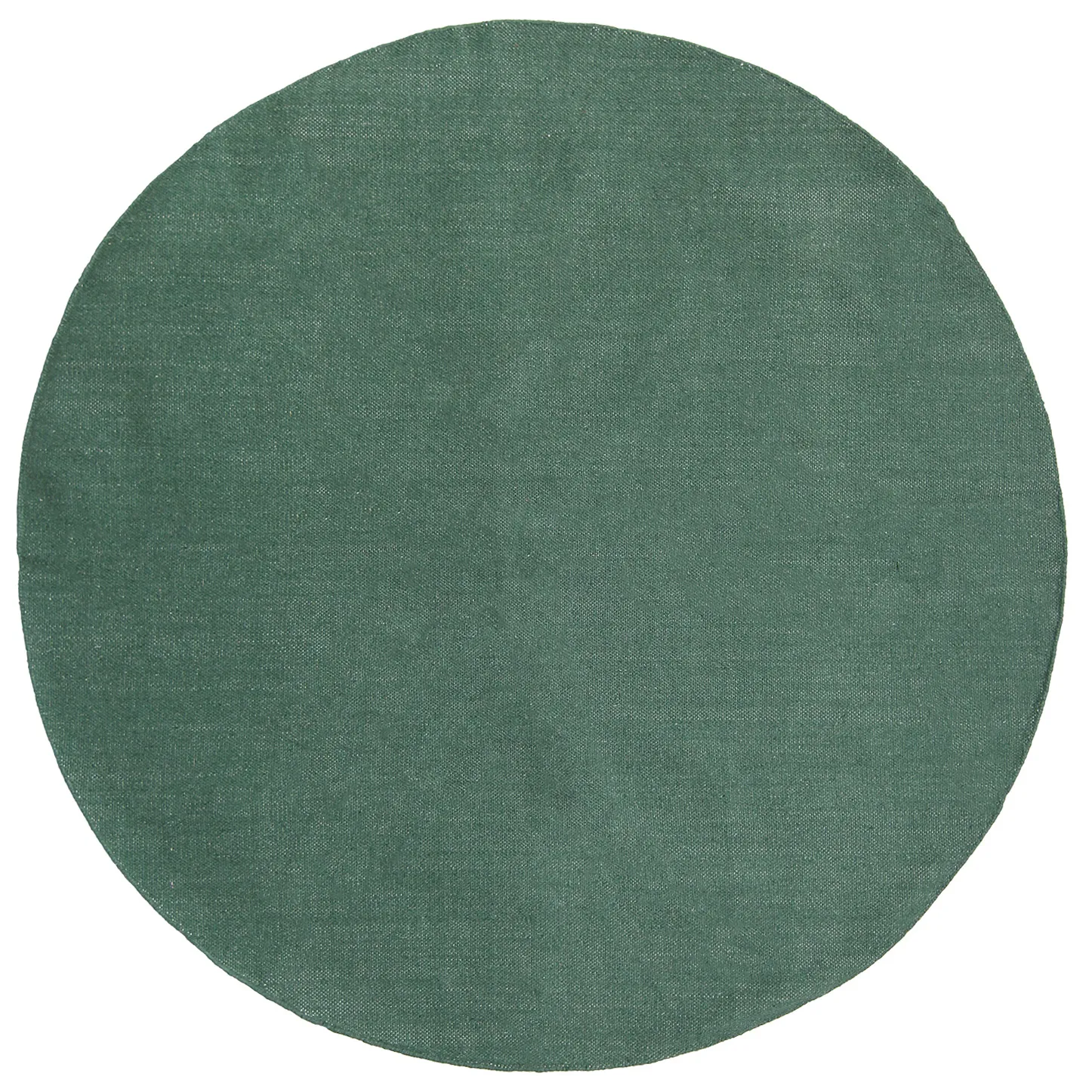 Kulatý bavlněný koberec - Billie (zelená)