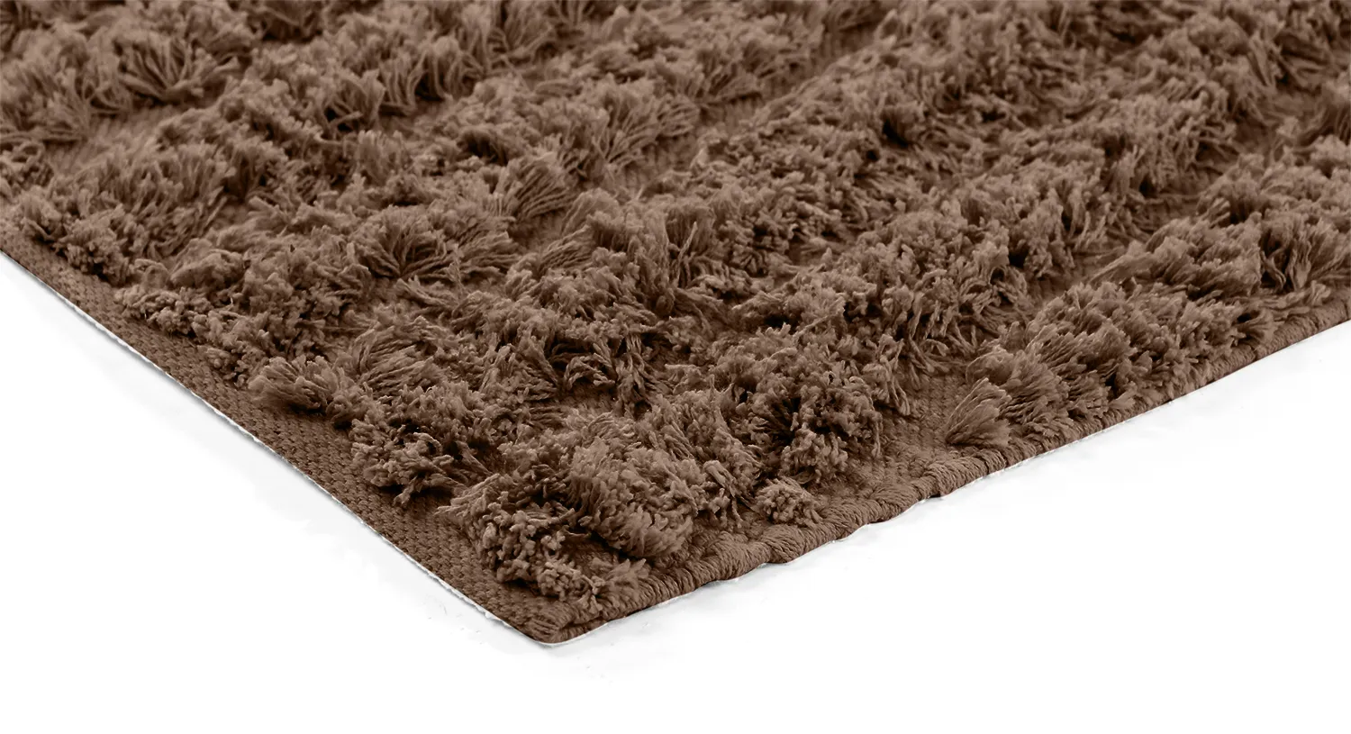 Shaggy koberce - Kendra Natural Cotton Shaggy (hnědá)