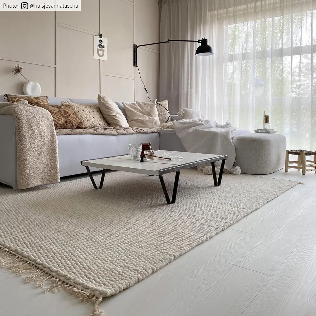Vlněný koberec - Cartmel (offwhite)