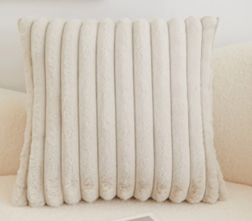 Povlak na polštář - Soft stripes (off-white)