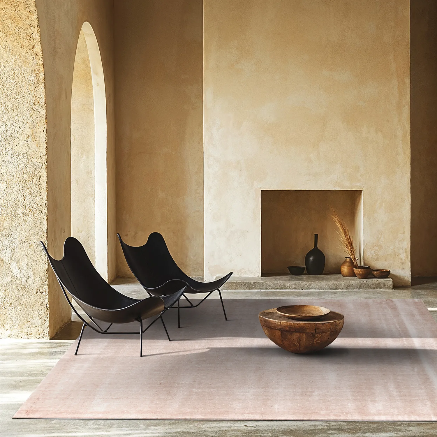 Recyklovaný PET s vzhledem viskózy (světle hnědá)