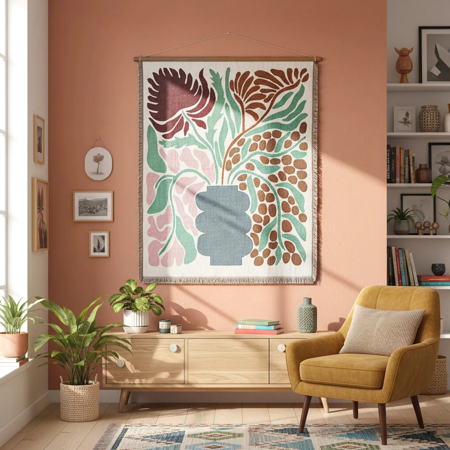 Deky - Bloom Tapestry Blanket (vícenásobná)