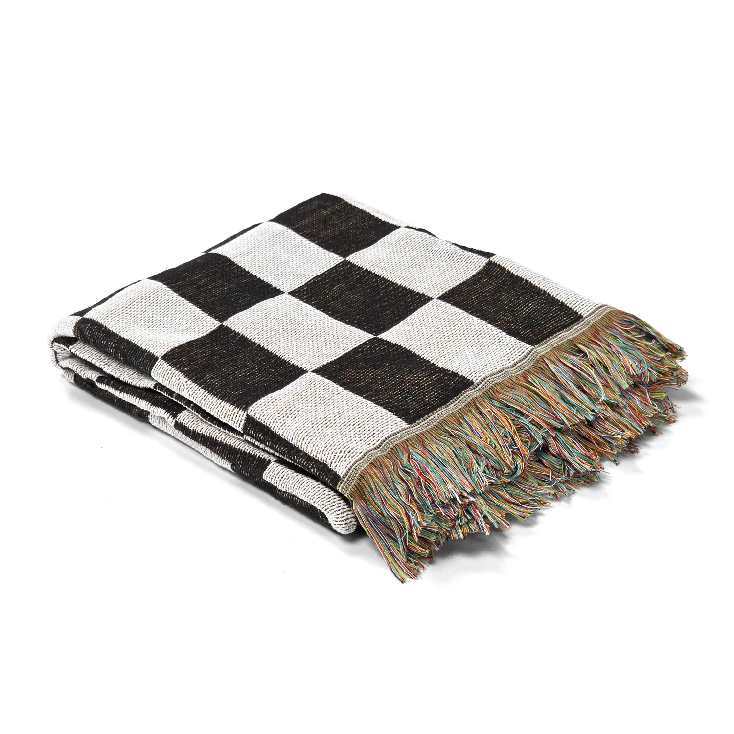 Deky - Wallace Tapestry Blanket (černá/bílá)