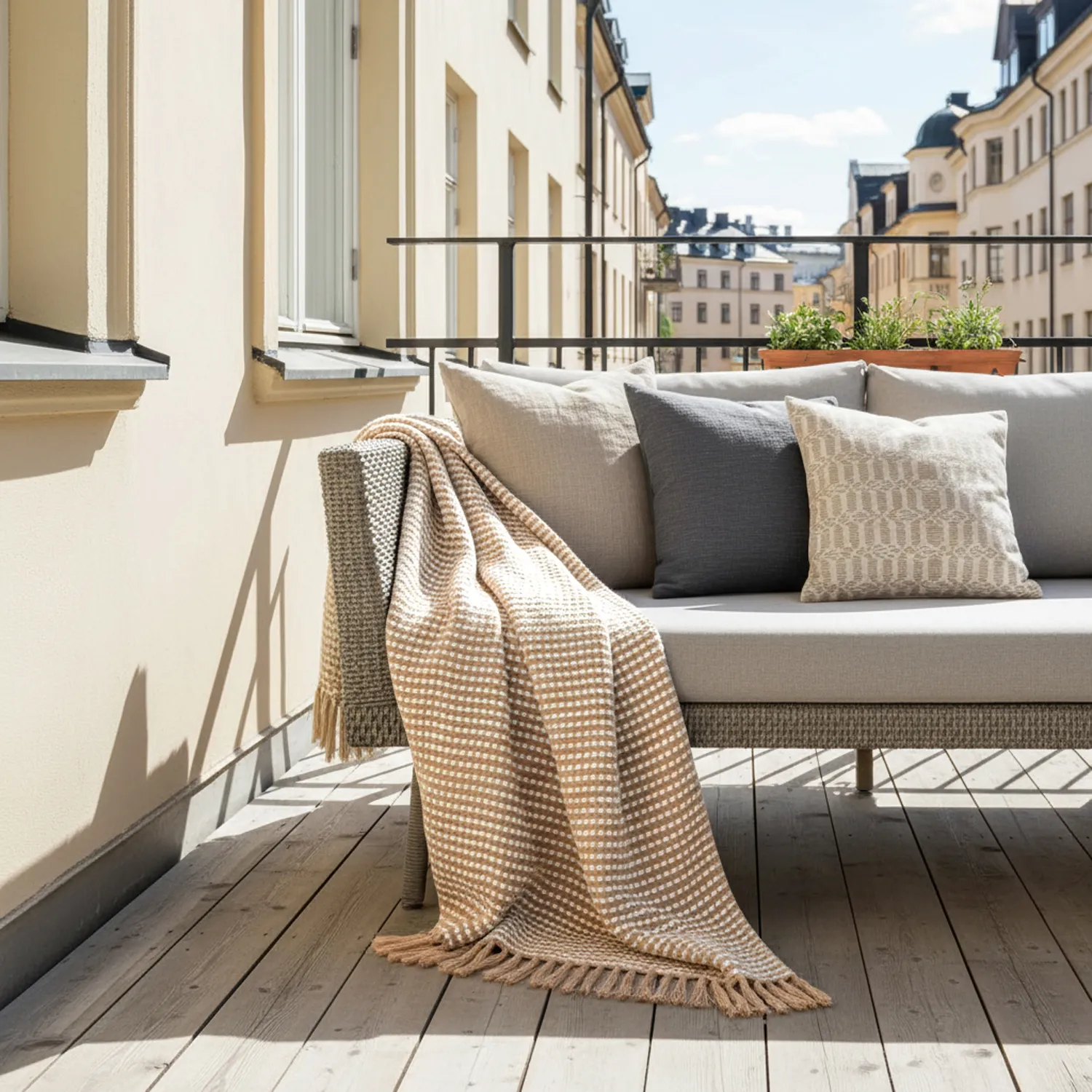Deky - Quebec Blanket (béžový)