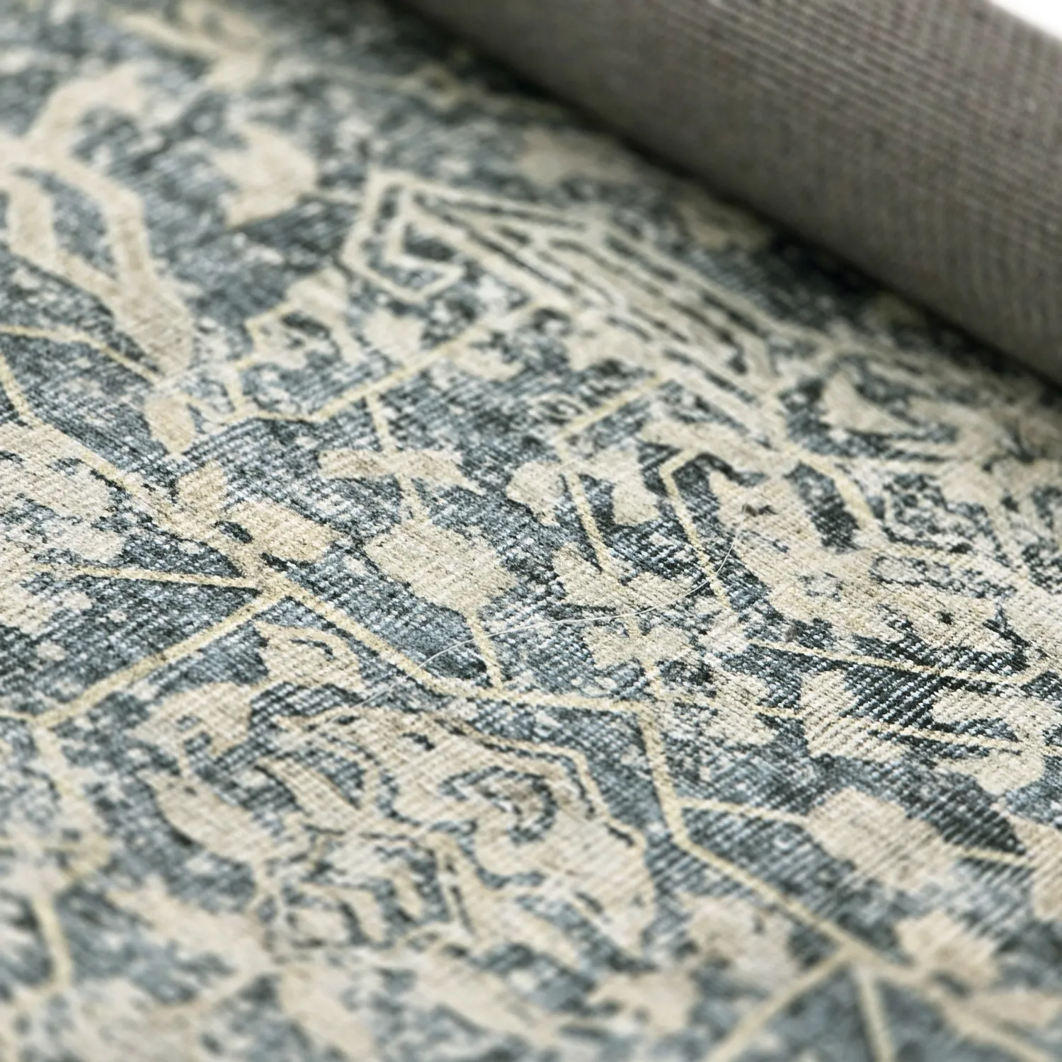 Ploché tkaný koberec - Meralis (modrý)
