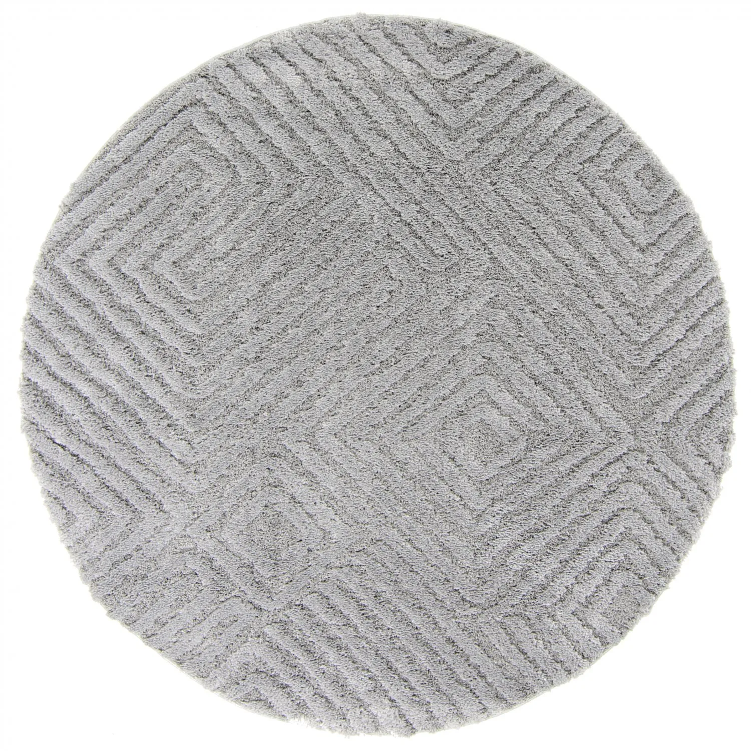 Kulaté koberce - Monti (šedá)