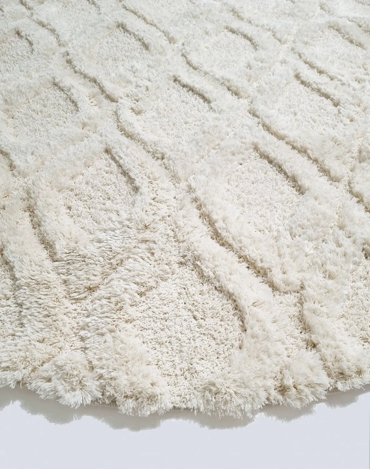 Kulaté koberce - Everett (offwhite)