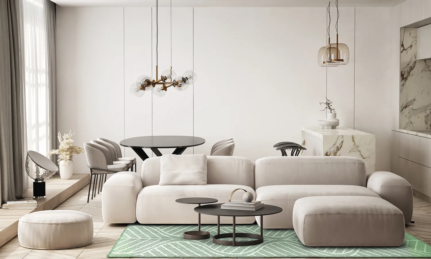 Koberec Indoor/Outdoor - Harvey (zelená)
