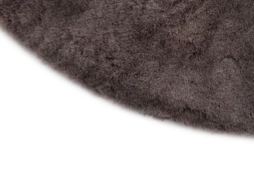 Kulaté koberce - Cloud Super Soft (antracitová)