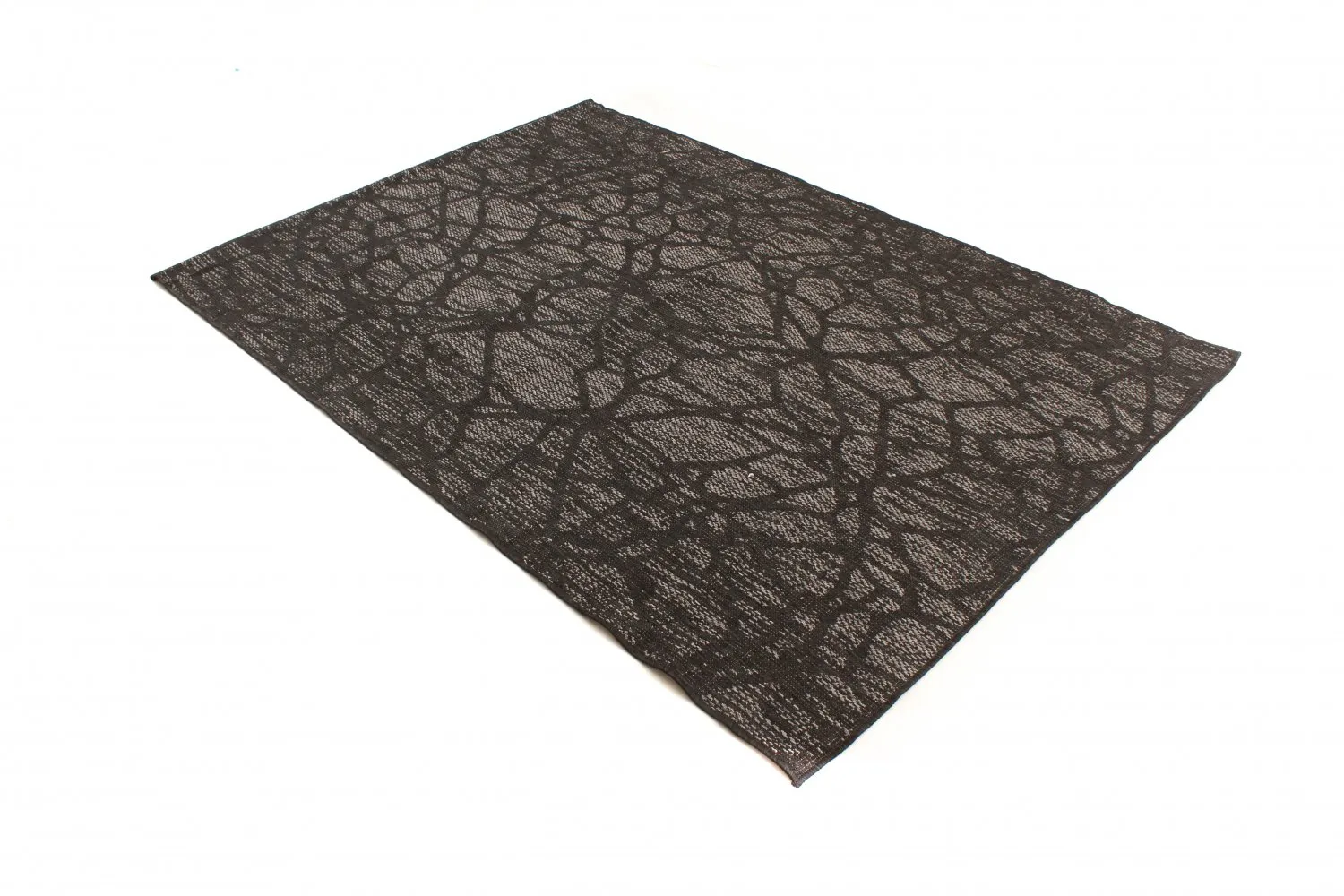 Koberec Indoor/Outdoor - Brussels Diamond (černý)