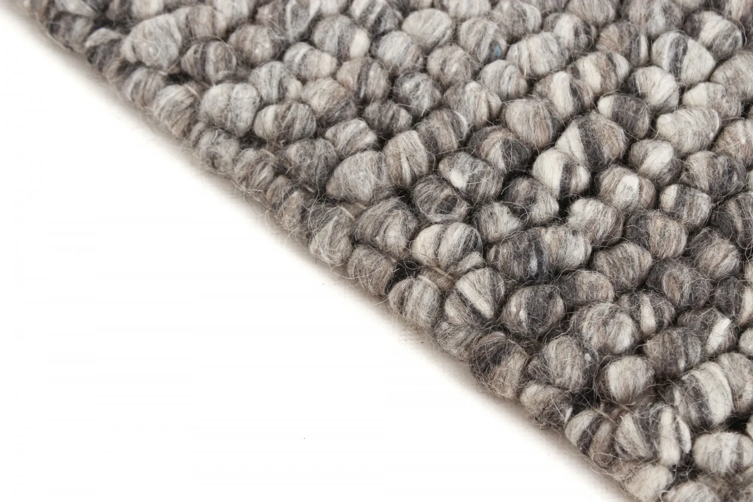 Vlněný koberec - Avafors Wool Bubble (šedá)