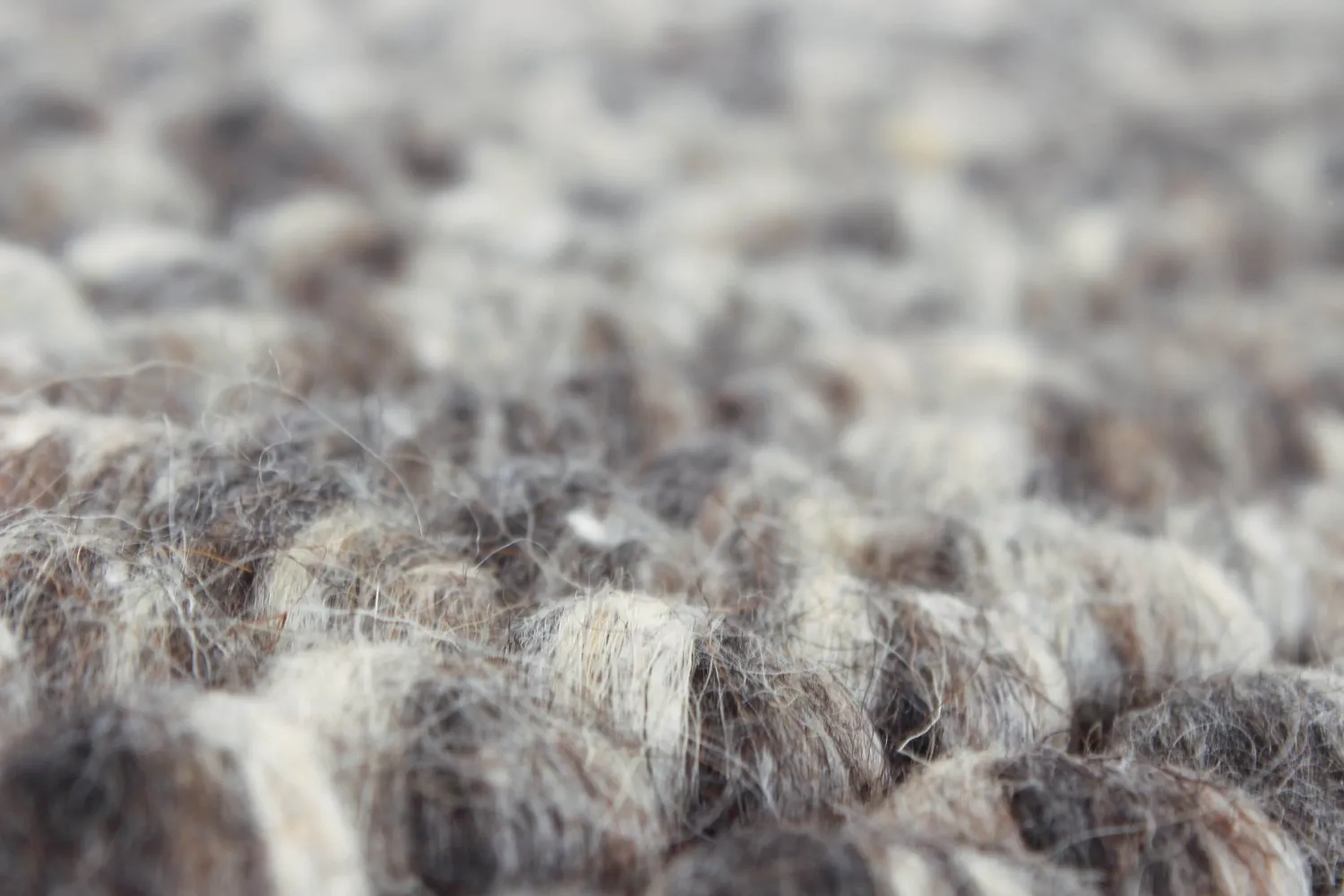 Vlněný koberec - Avafors Wool Bubble (šedá)