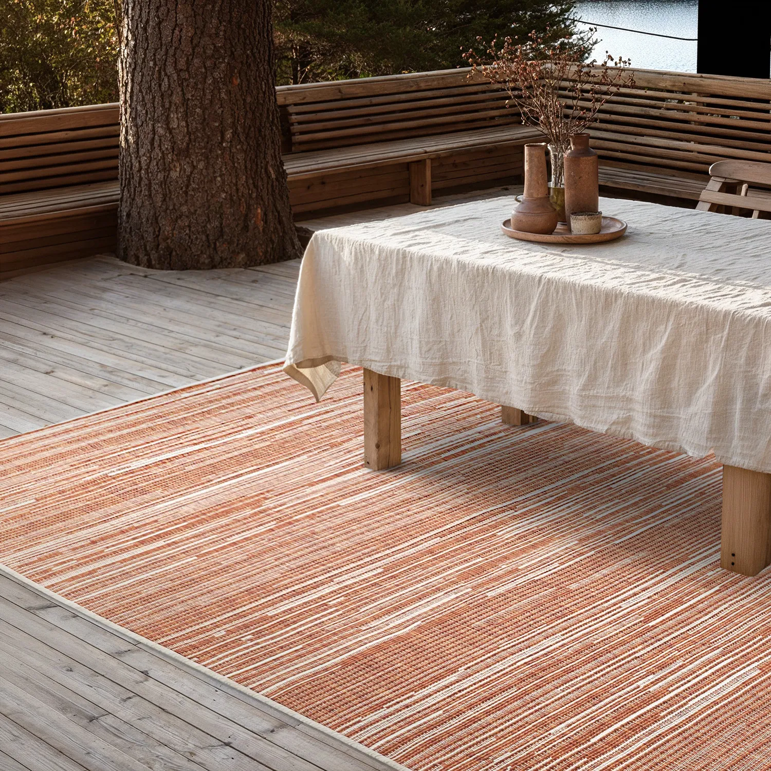 Koberec Indoor/Outdoor - utomhusmatta - Arcata (červený)