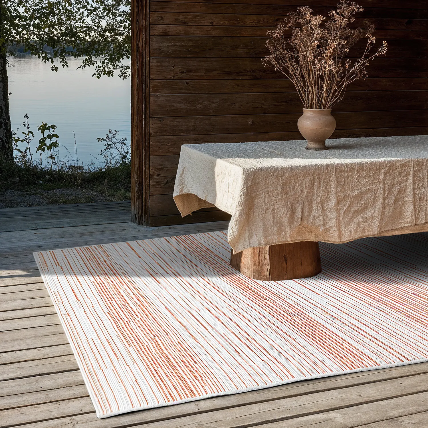 Koberec Indoor/Outdoor - utomhusmatta - Arcata (červený)