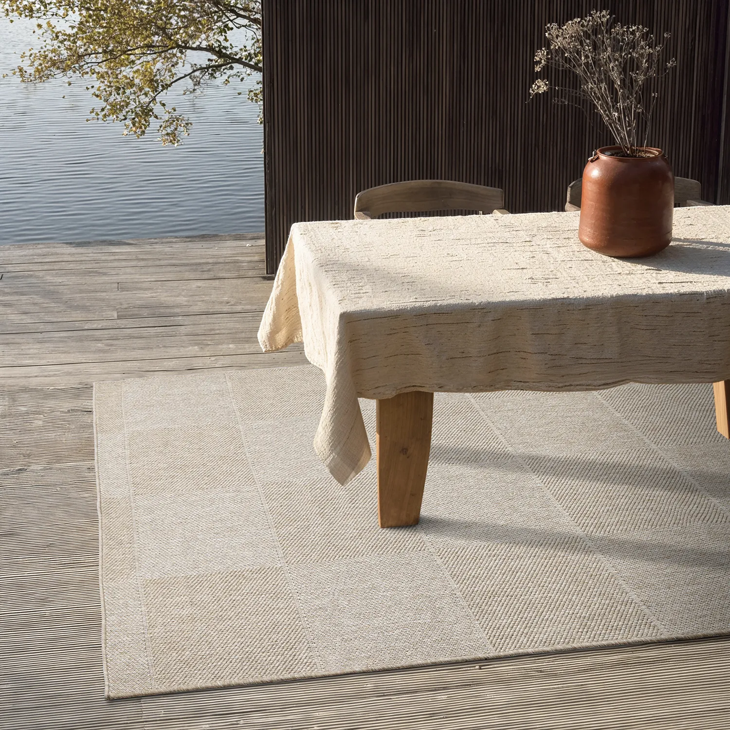 Koberec Indoor/Outdoor - utomhusmatta - Ava (béžový)