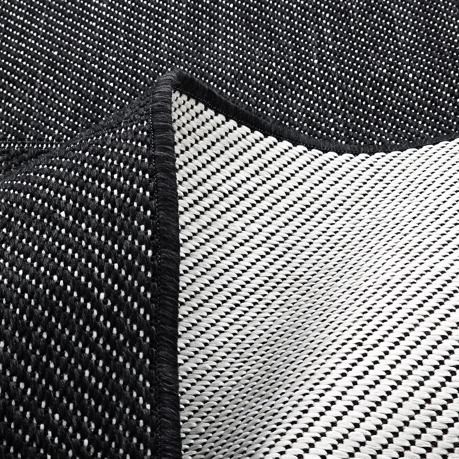 Koberec Indoor/Outdoor - utomhusmatta - Ava (černý)