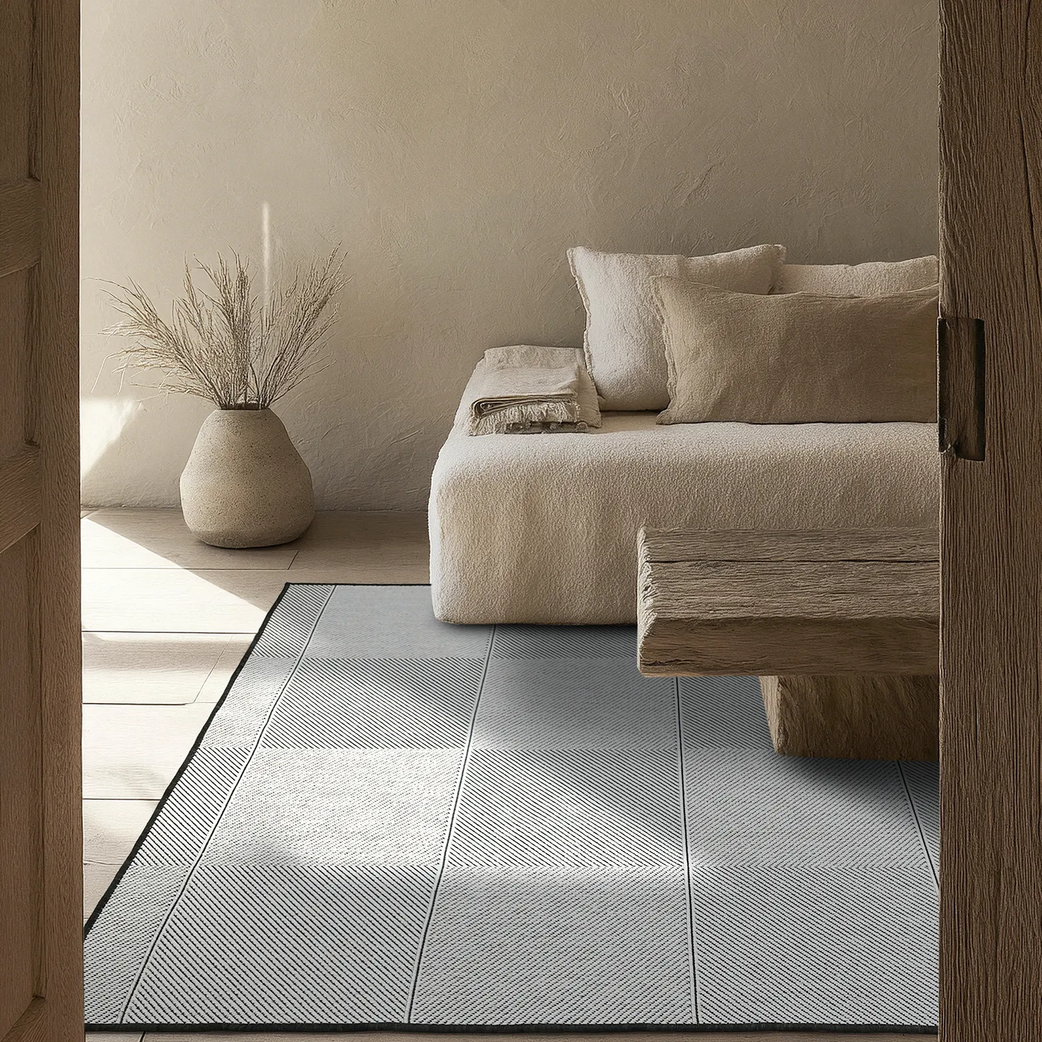 Koberec Indoor/Outdoor - utomhusmatta - Ava (černý)