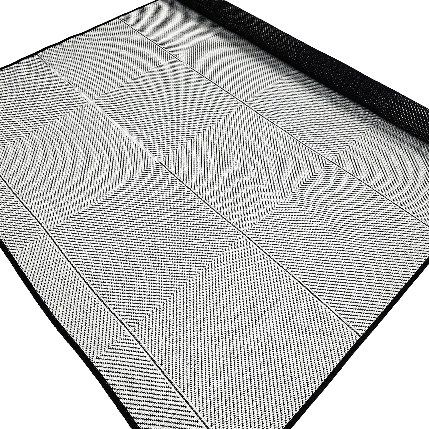 Koberec Indoor/Outdoor - utomhusmatta - Ava (černý)