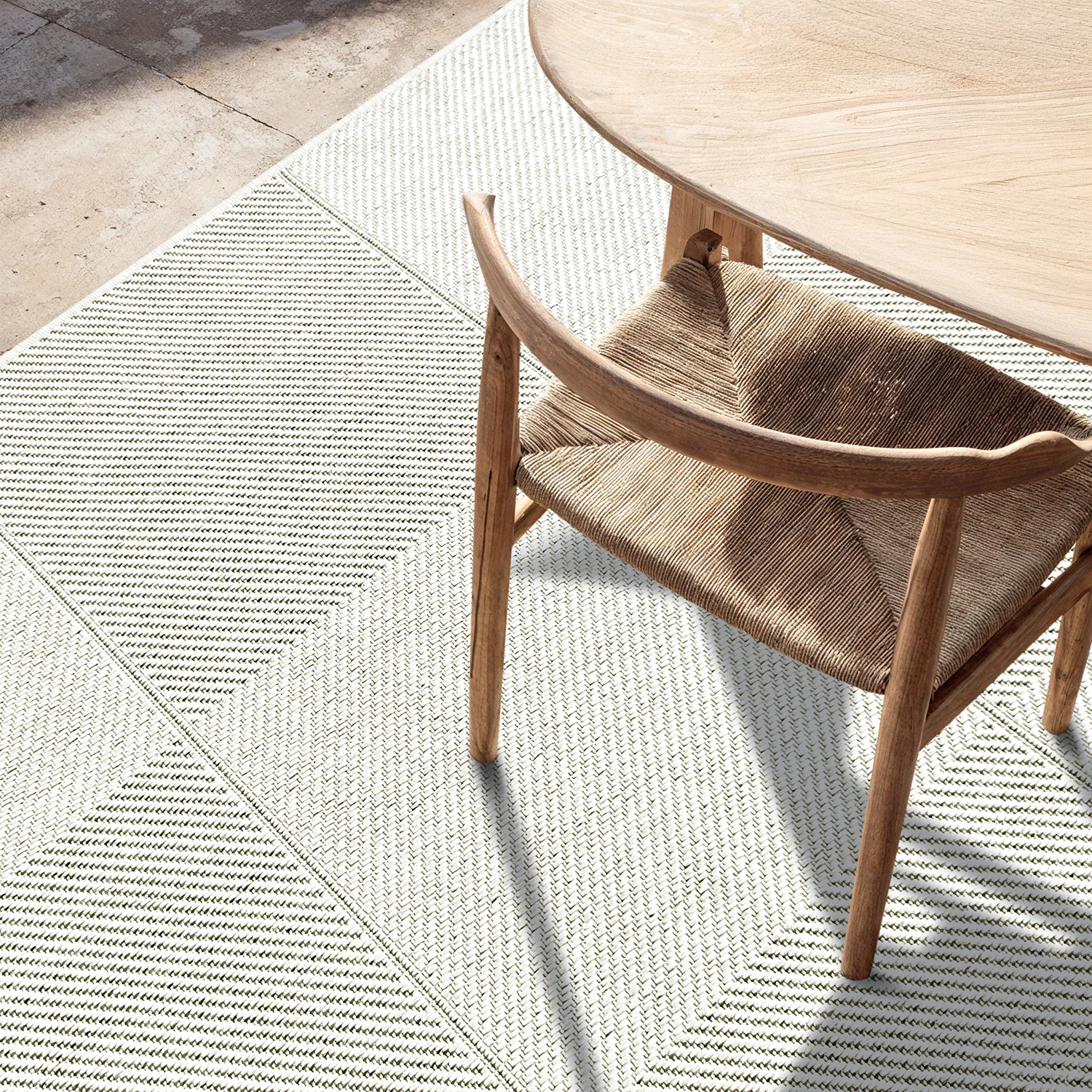 Koberec Indoor/Outdoor - utomhusmatta - Ava (bílý)