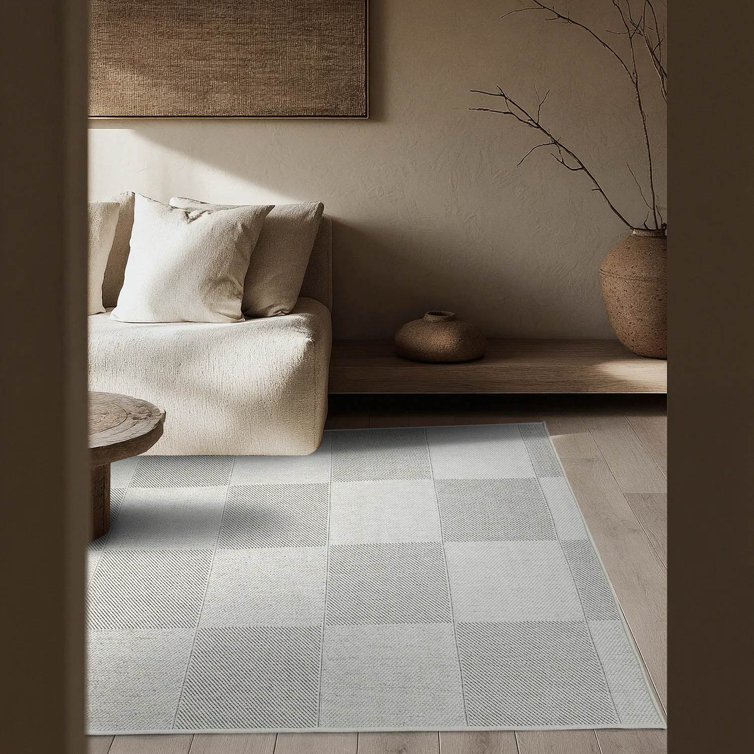 Koberec Indoor/Outdoor - utomhusmatta - Ava (bílý)