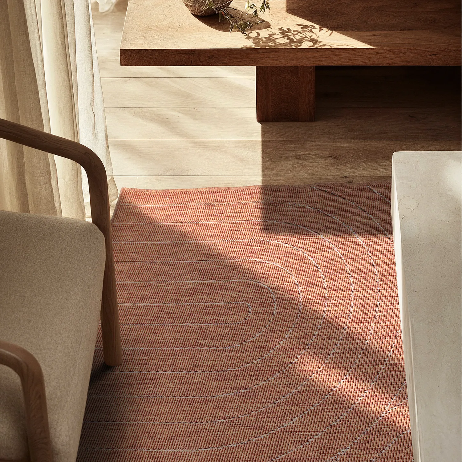 Koberec Indoor/Outdoor - utomhusmatta - Hayden (červený)