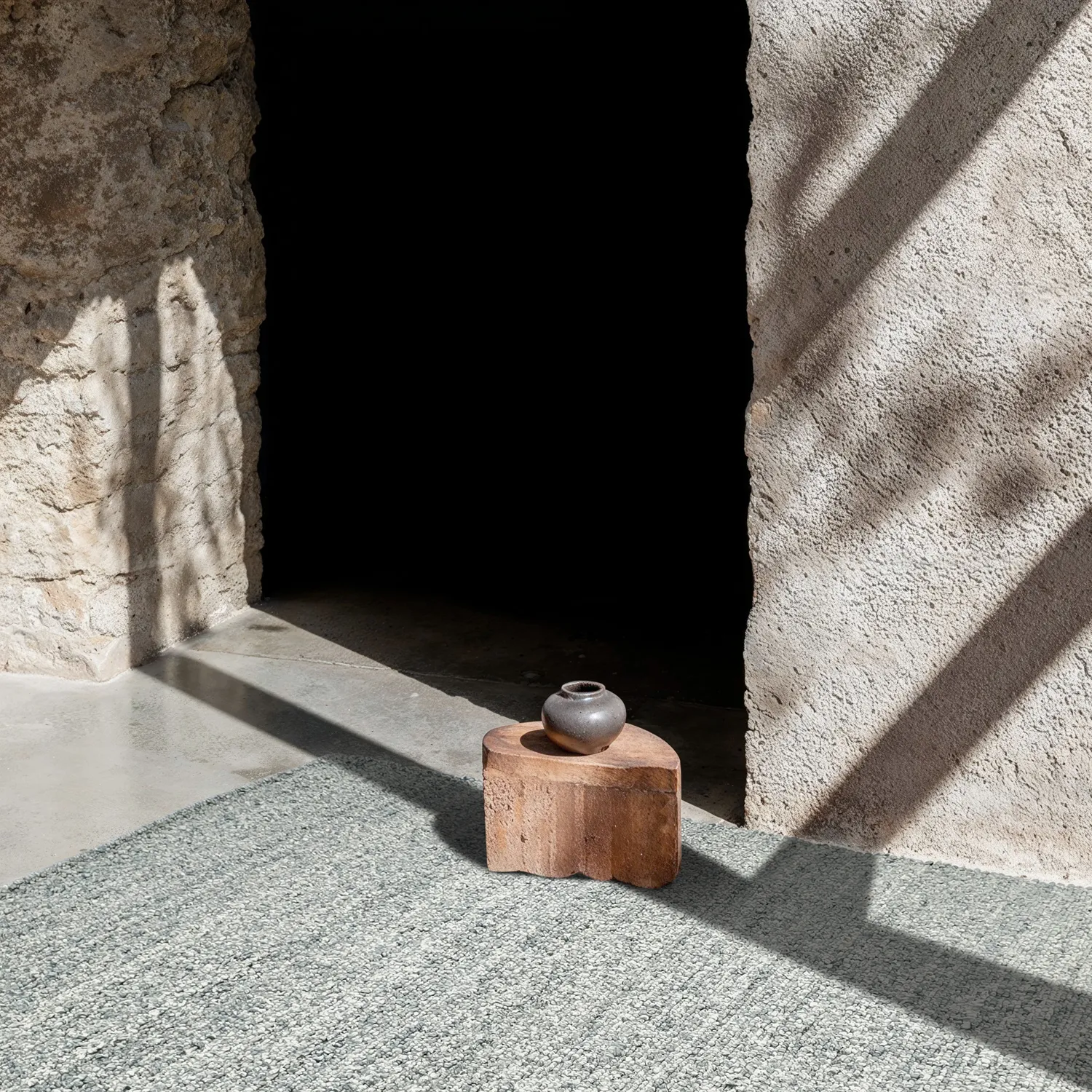 Koberec Indoor/Outdoor - Milford Wool Look (světle modrá)