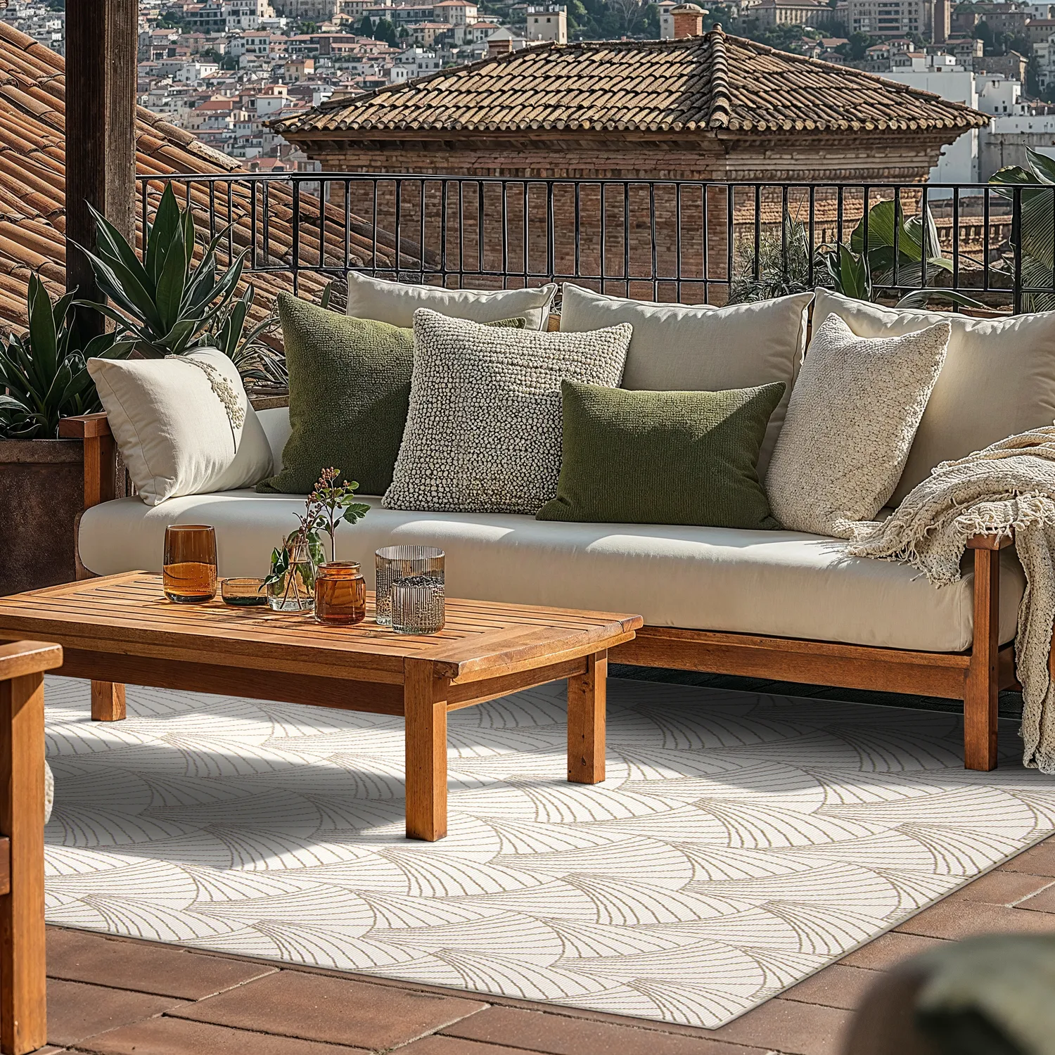 Koberec Indoor/Outdoor - Beau (béžová)