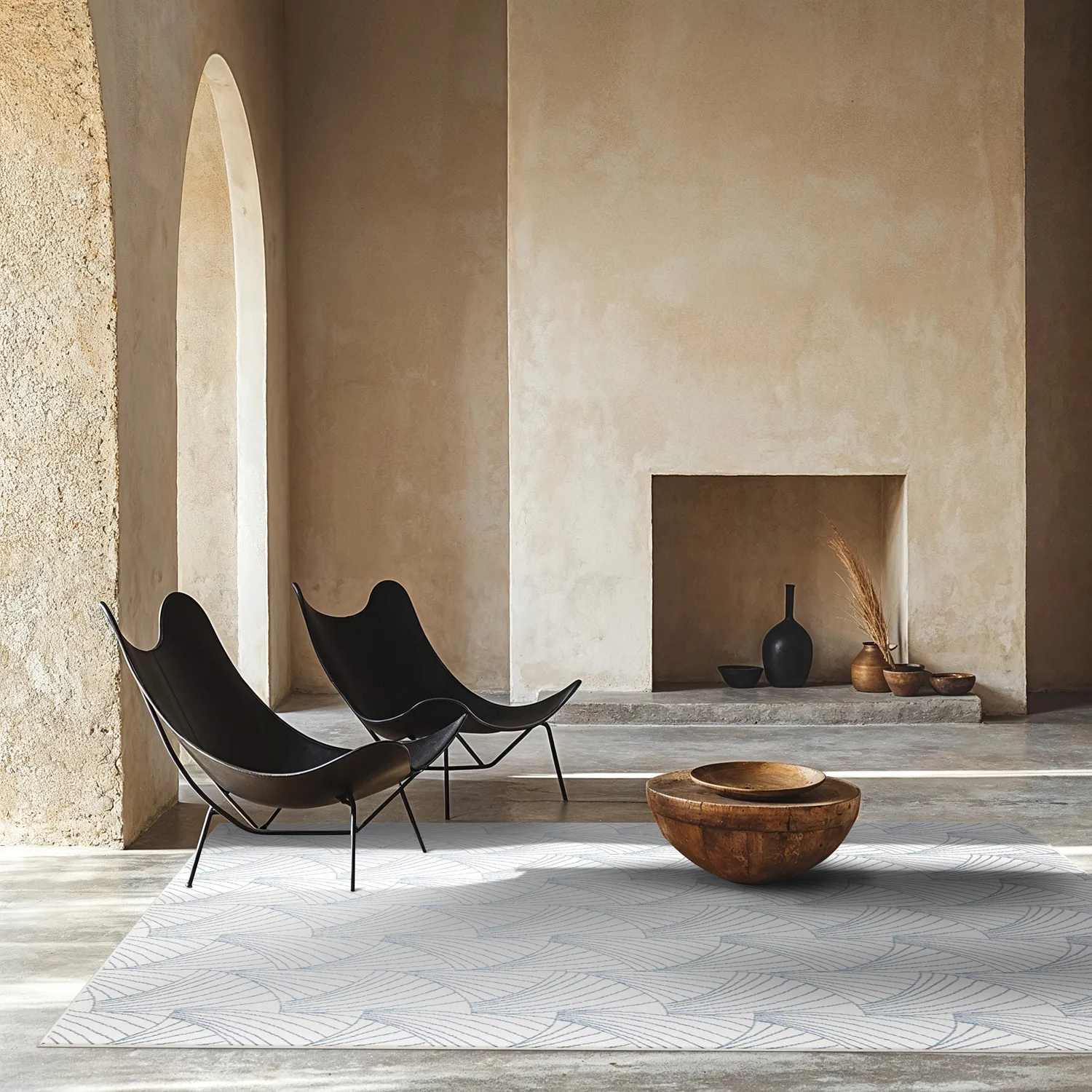 Koberec Indoor/Outdoor - Beau (modrá)