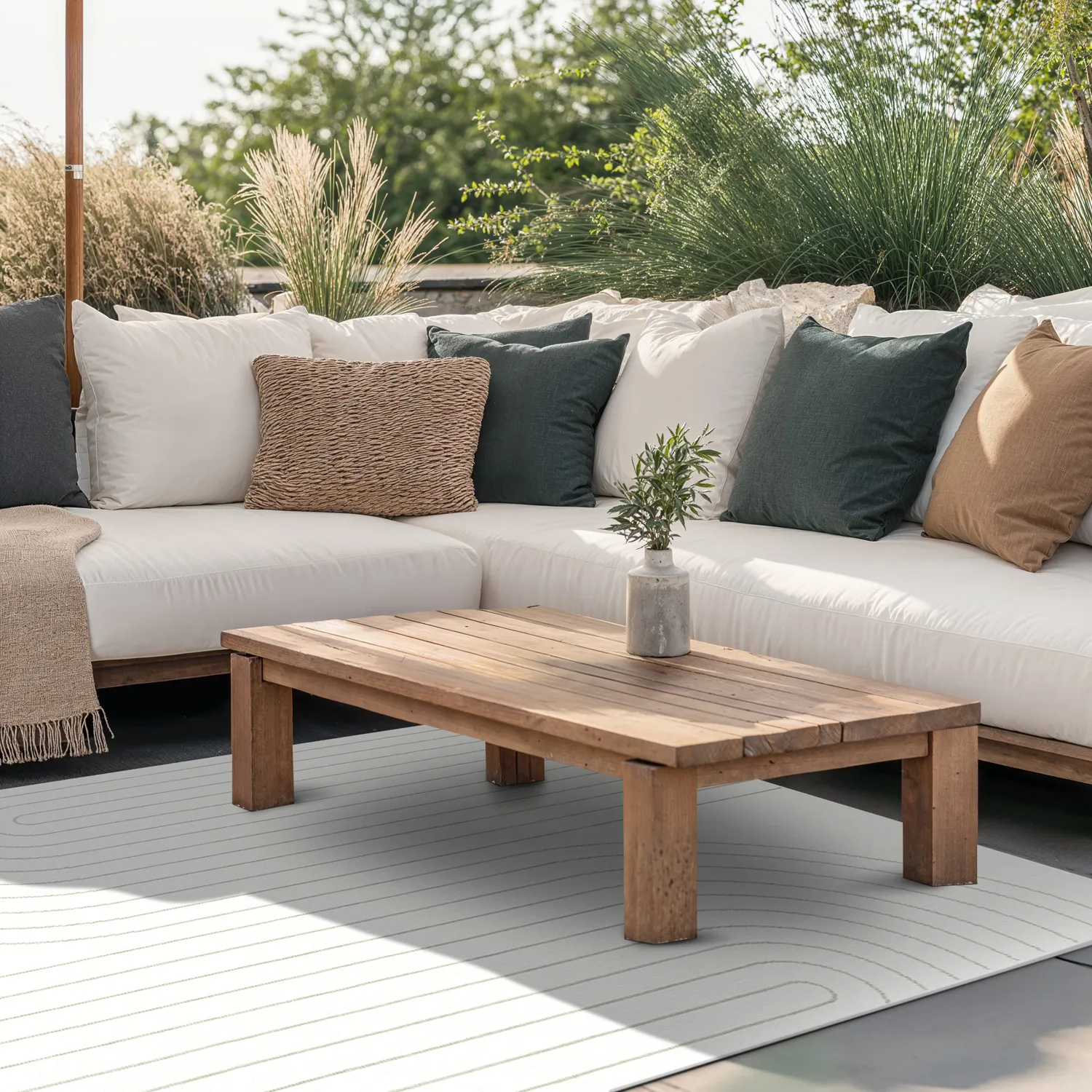 Koberec Indoor/Outdoor - Gordo (šedá)