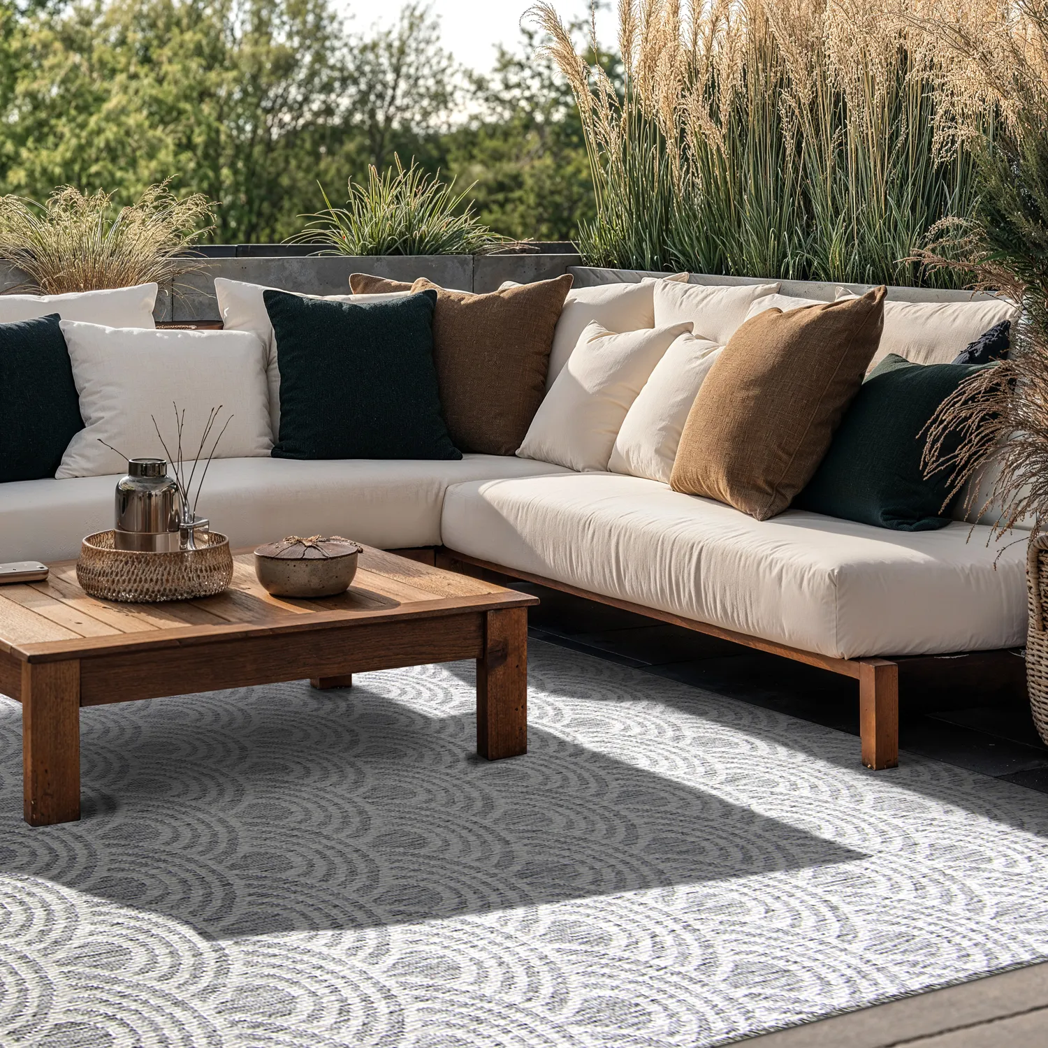 Koberec Indoor/Outdoor - Odin (šedá)