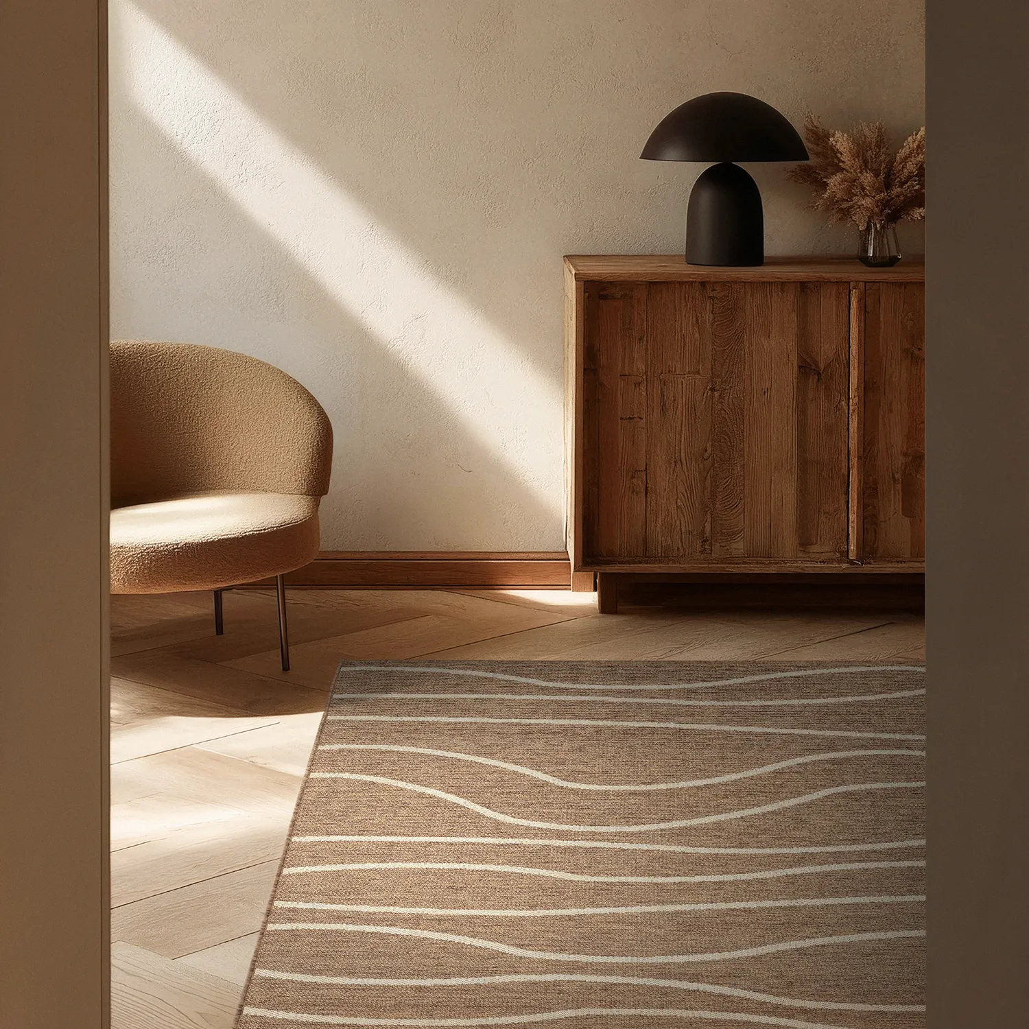 Koberec Indoor/Outdoor - Djerba (hnědý)
