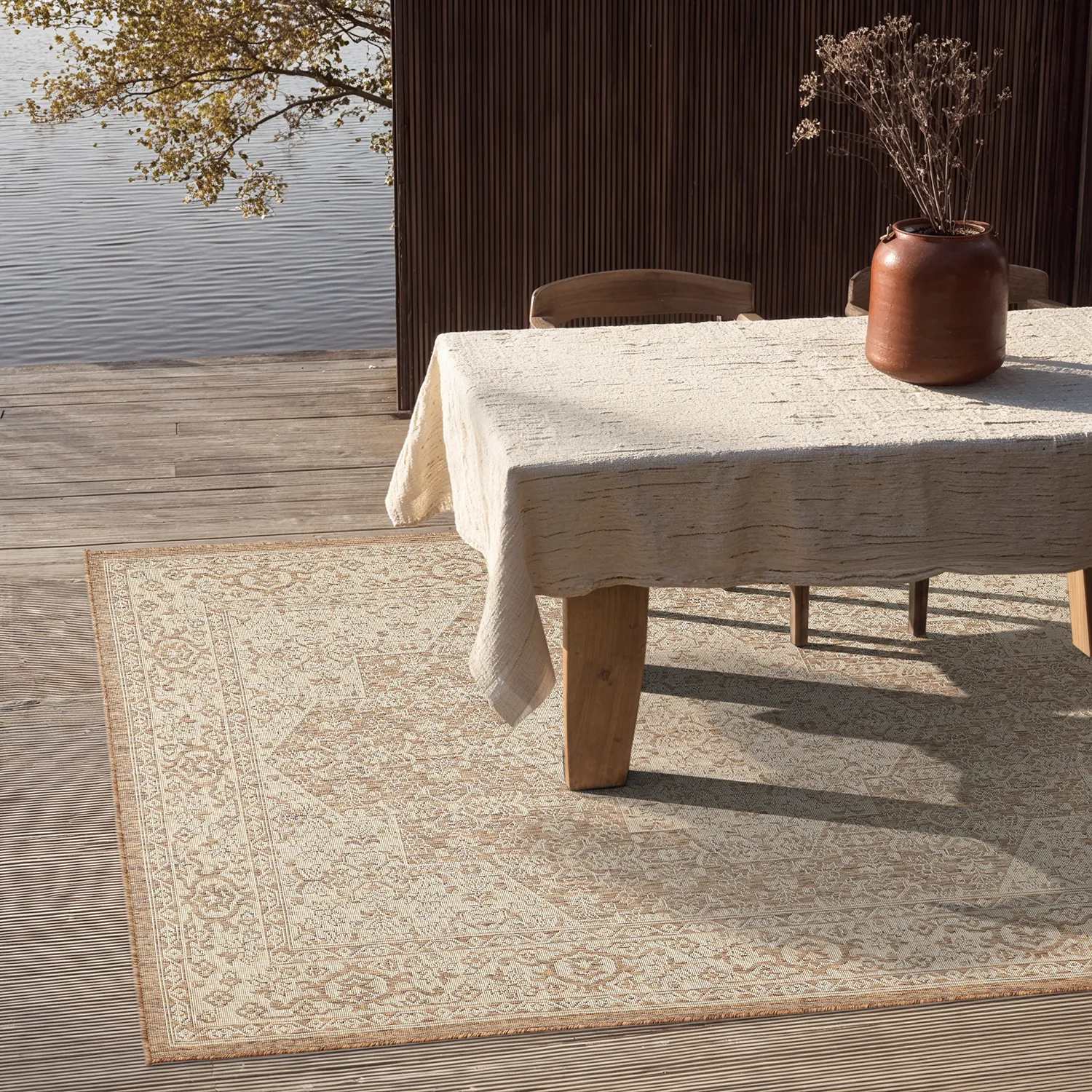 Koberec Indoor/Outdoor - Mekele (hnědý)