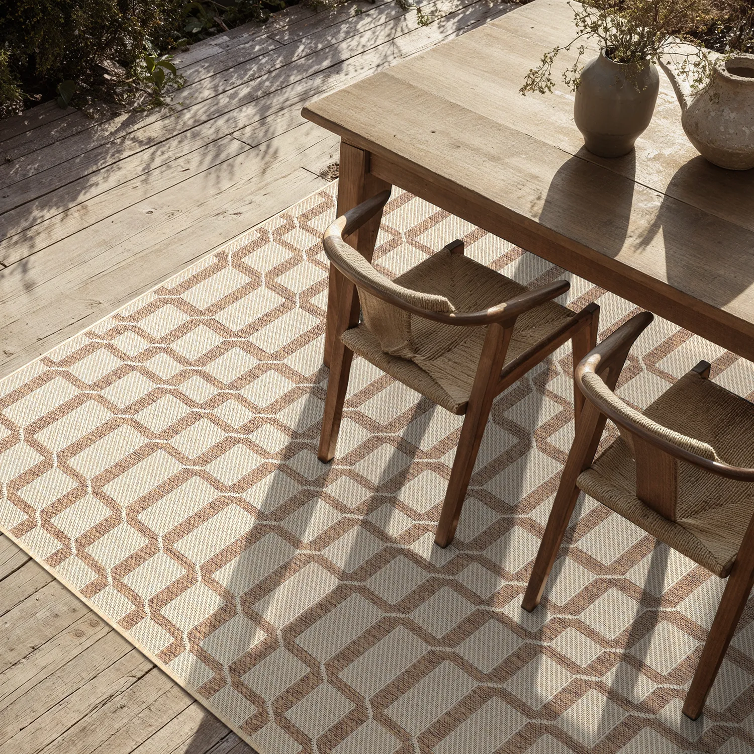 Koberec Indoor/Outdoor - Nicosia (hnědý)