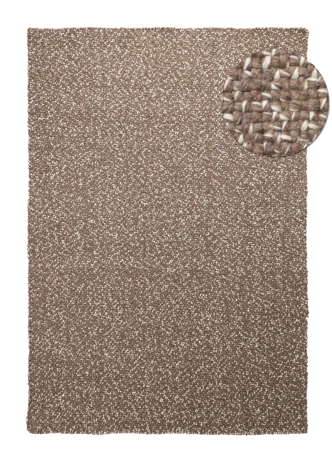 Koberec Indoor/Outdoor - Orta Wool Look (hnědý)