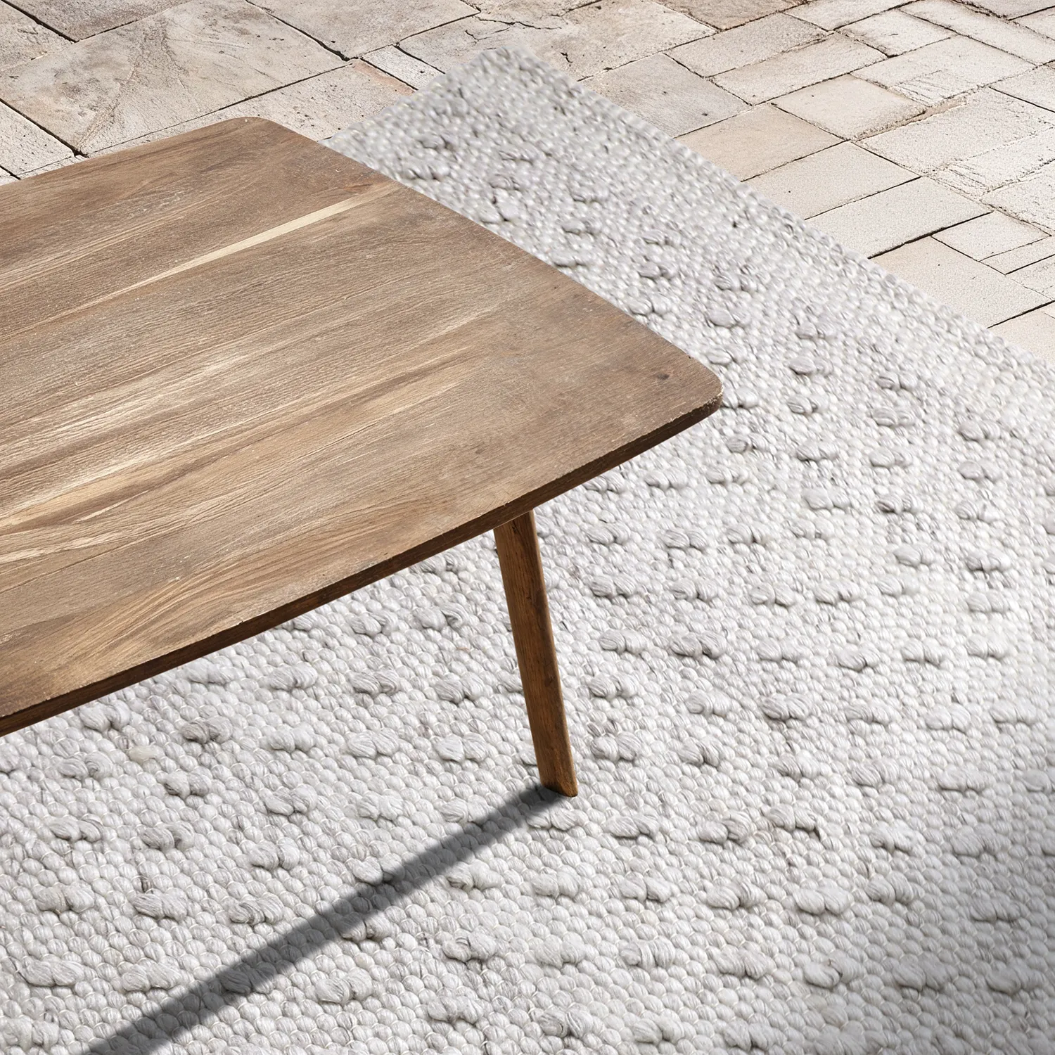 Koberec Indoor/Outdoor - Todi Wool Look (šedá/béžová)