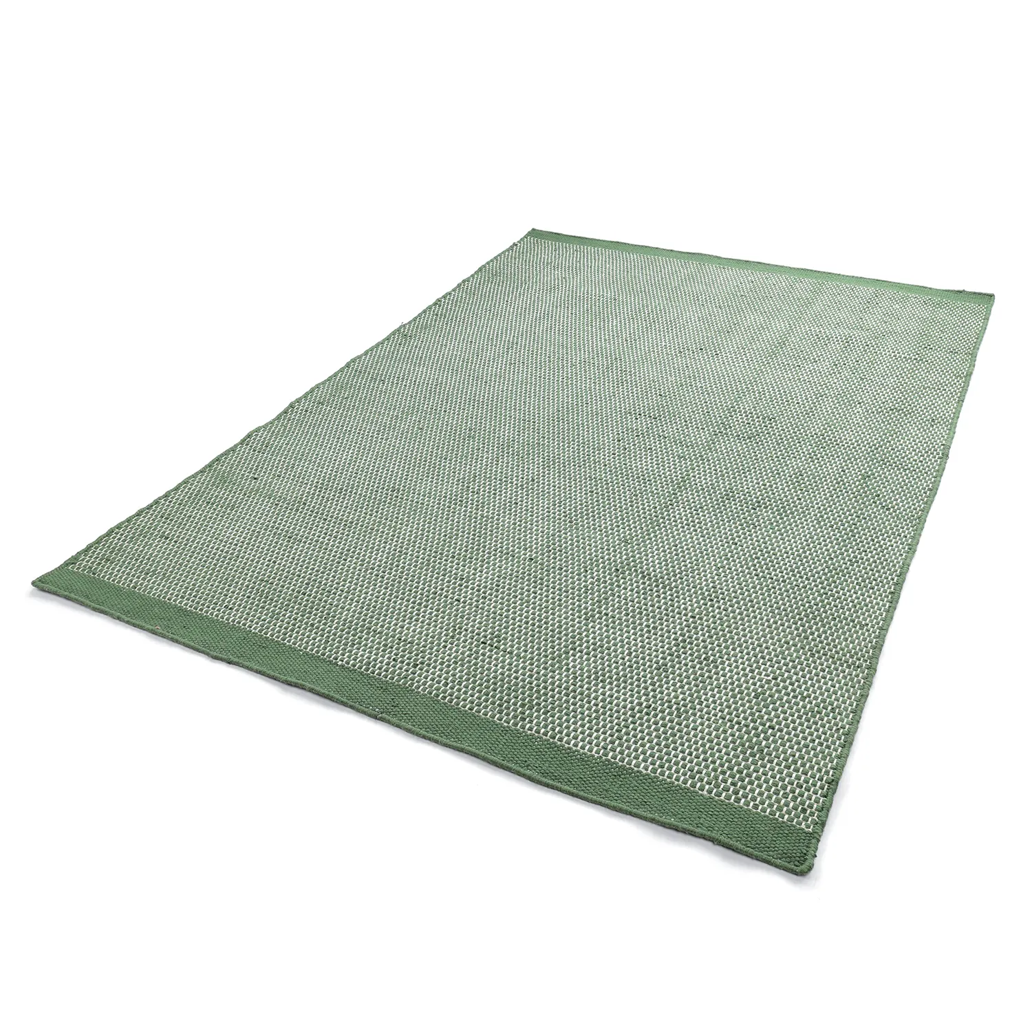 Koberec Indoor/Outdoor - Coastal Wool Look (zelená/bílá)