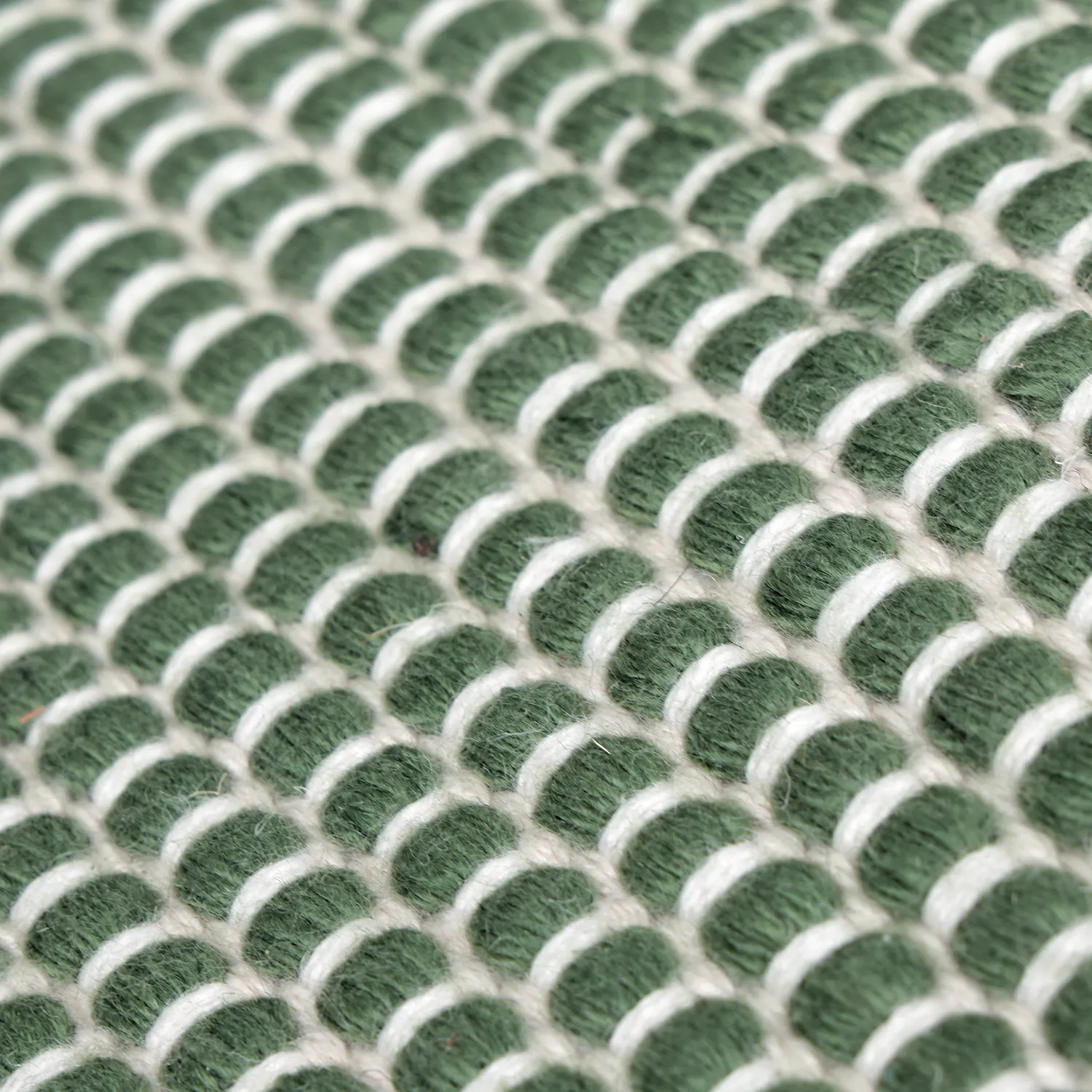 Koberec Indoor/Outdoor - Coastal Wool Look (zelená/bílá)
