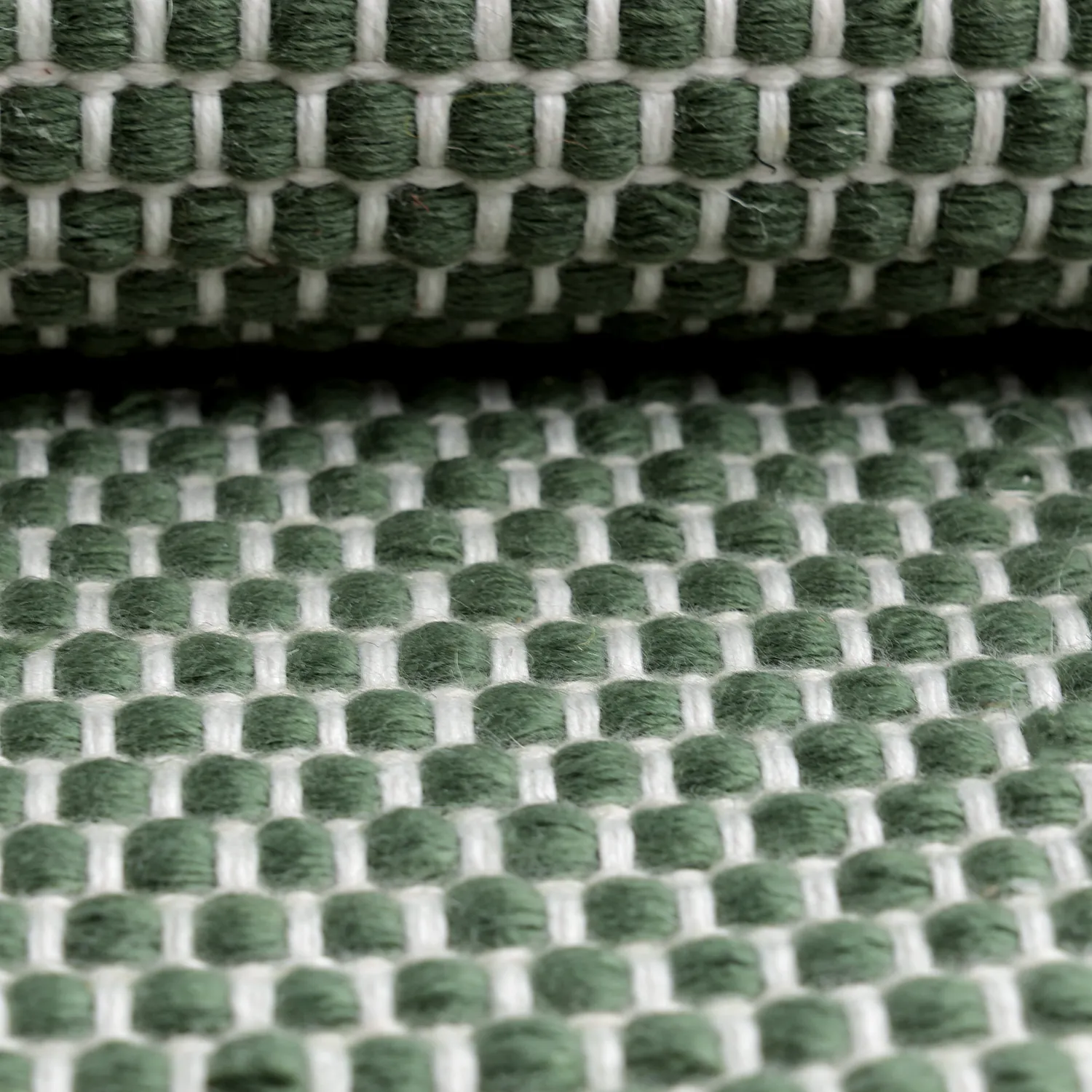 Koberec Indoor/Outdoor - Coastal Wool Look (zelená/bílá)