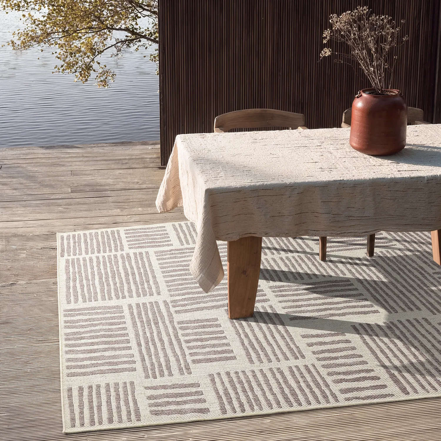 Koberec Indoor/Outdoor - Cordoba (taupe)